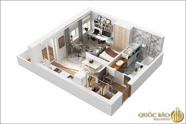 Nhà đẹp 40m2 tinh tế_2