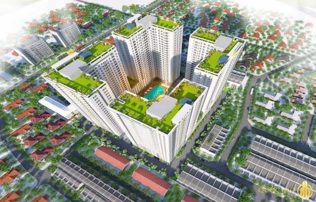 Phối cảnh dự án Bcons Garden Bình Dương