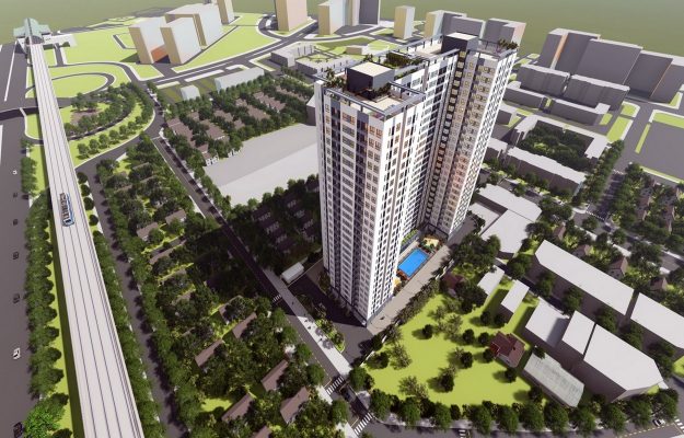 Phối cảnh Bcons Miền Đông