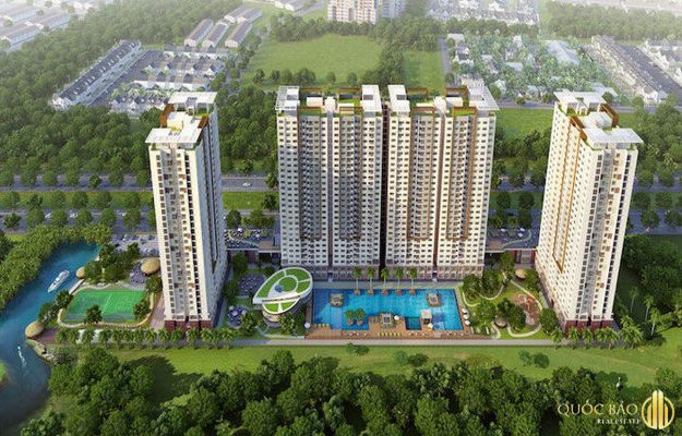 Phối cảnh Phú Hoàng Anh - Giá bán căn hộ Phú Hoàng Anh chỉ từ 1,9 tỷ