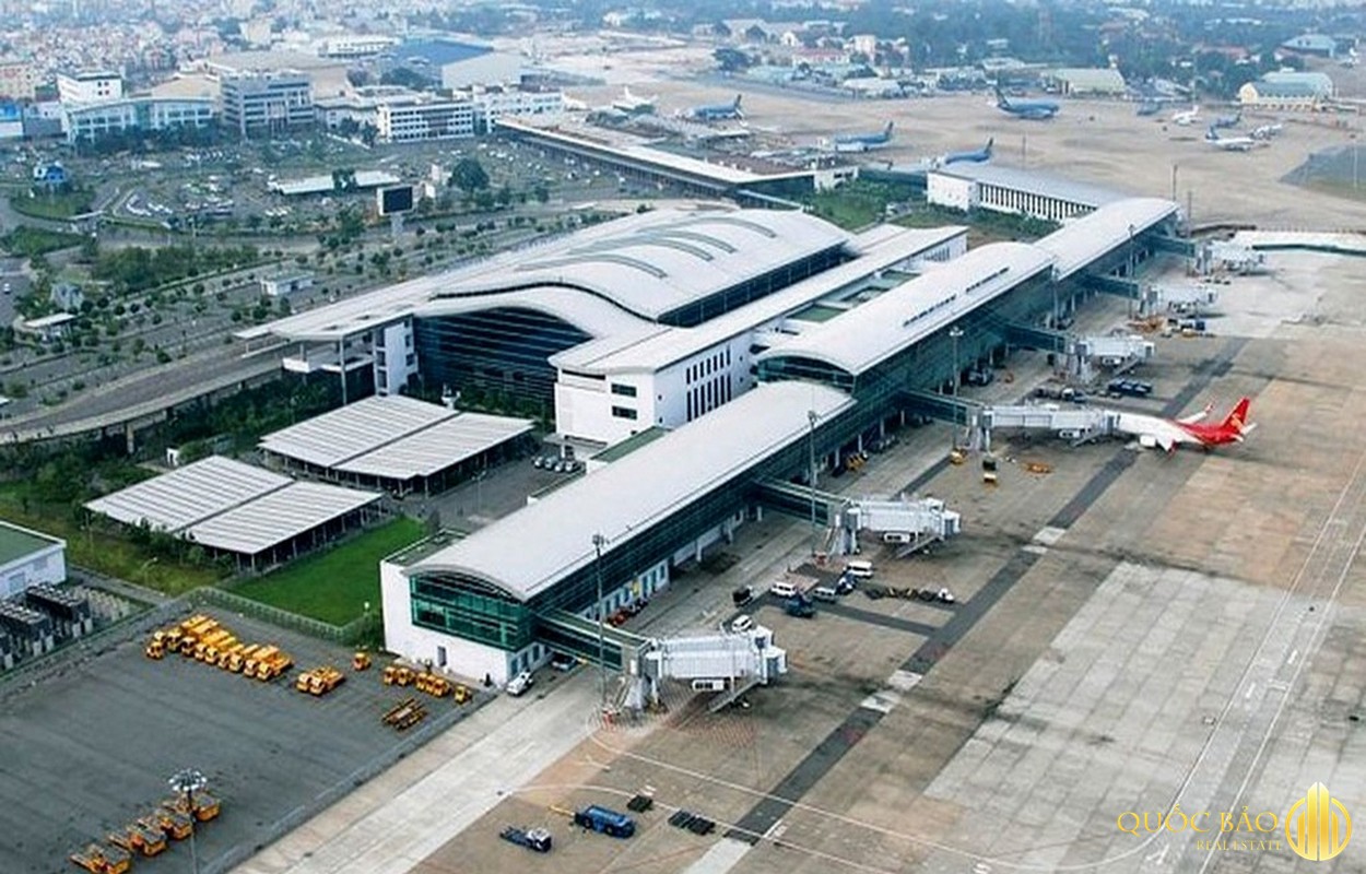 Sân bay Tân Sơn Nhất là một trong những đề án quan trọng nhất thuộc quy hoạch Quận Tân Bình 